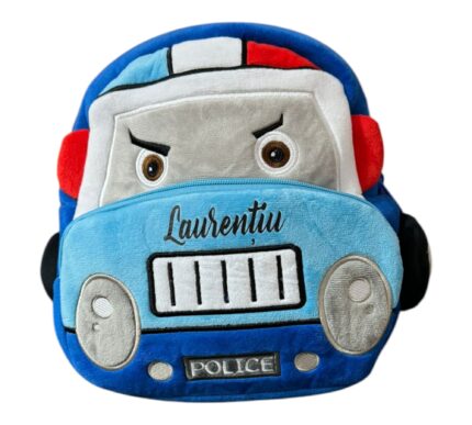 Ghiozdan Personalizat Masina de Politie